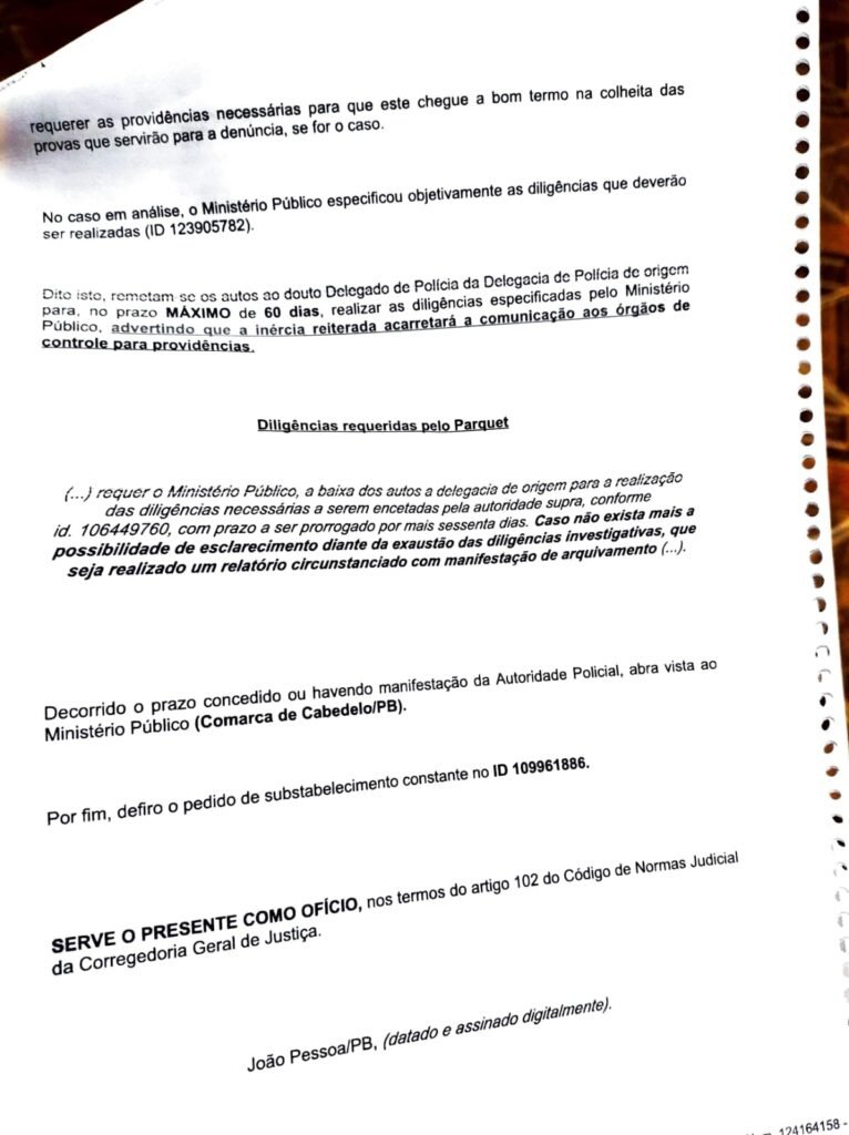 Juiza Determina Que Polícia Civil Em Lucena Qualifique E Interrogue Membros Da Orcrim, Supostamente Instalada Na Colônia De Pescadores – Confira